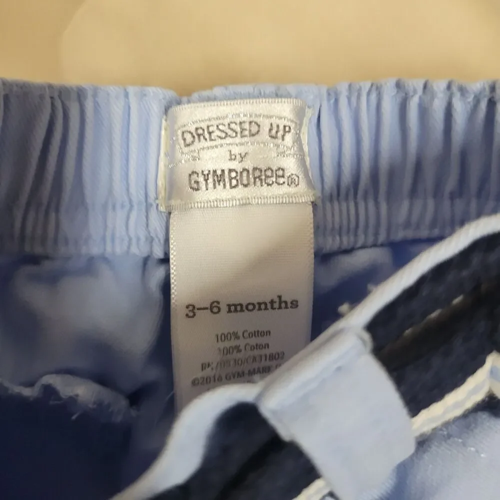 Gymboree Light Blue Baby Shorts 3-6M